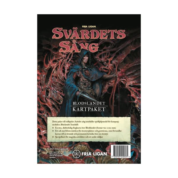 Blodslandet kartpaket (bok)