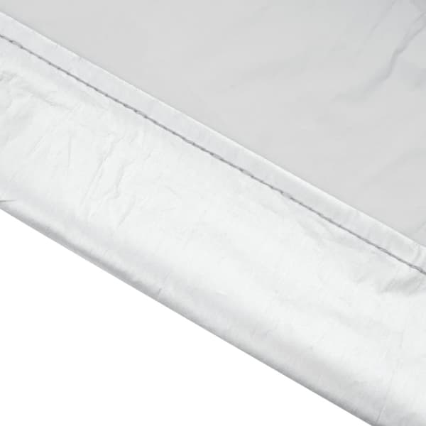 Toppkapell för bil med krokar silver XL