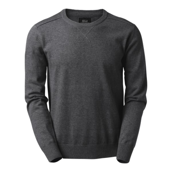 Fitzroy Round Neck Pullover Dark grey Male