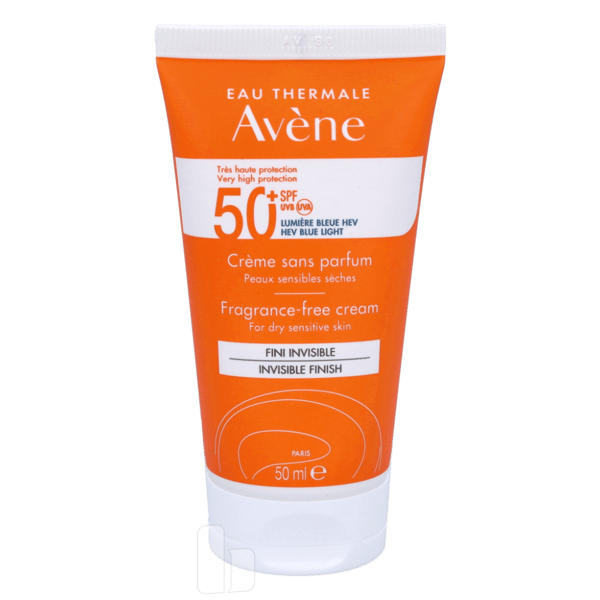 Avene High Protection Unscented Cream SPF50+ 50 ml Unisex
