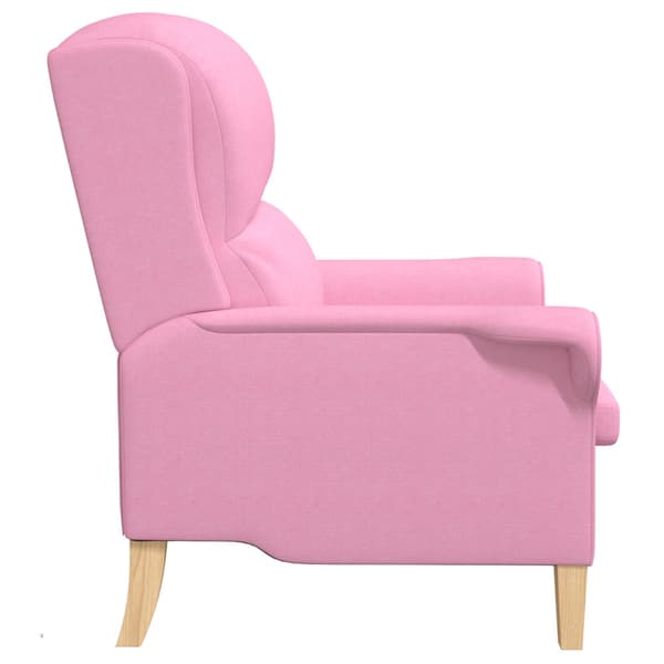 fåtölj Rosa tyg