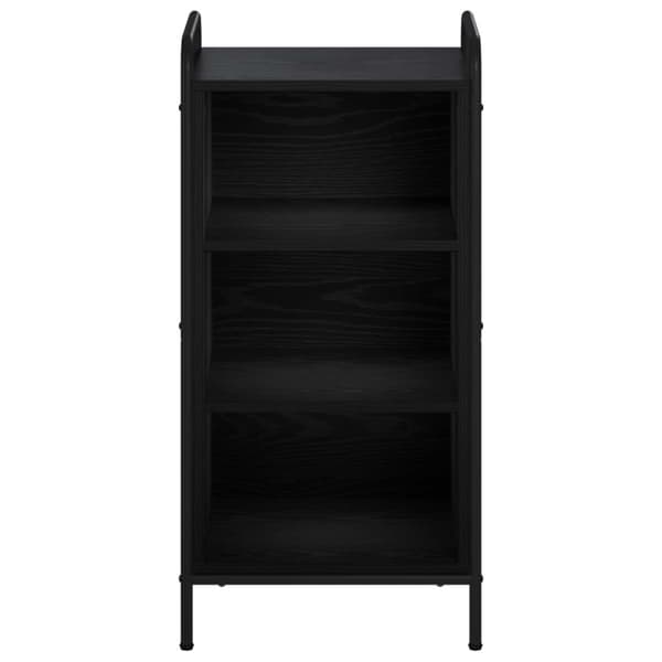 Sideboard Svart ek 97 x 33 x 81 cm Konstruerat trä