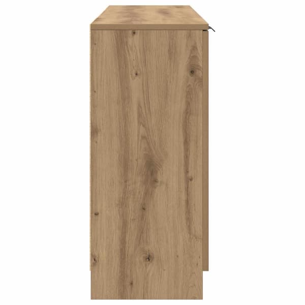 Sideboard 3 st Artisan Ek 120 x 30 x 70 cm Konstruerat trä