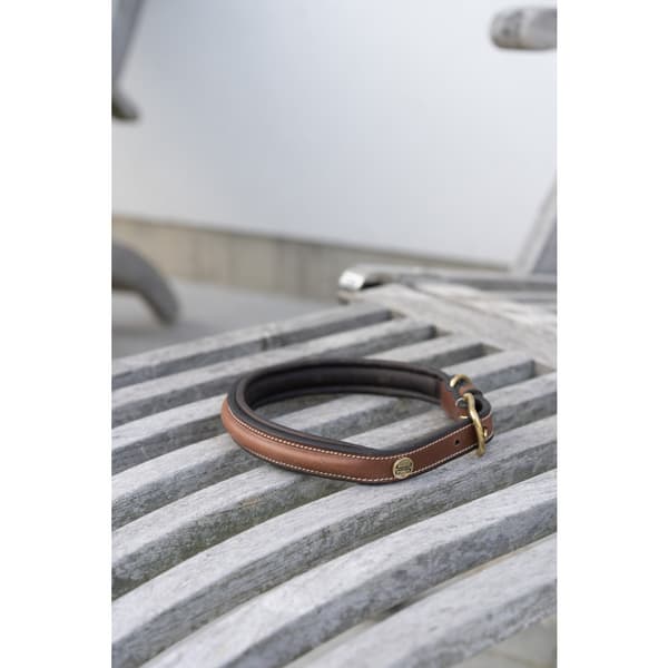 Arezzo Hundhalsband Brun 55cm