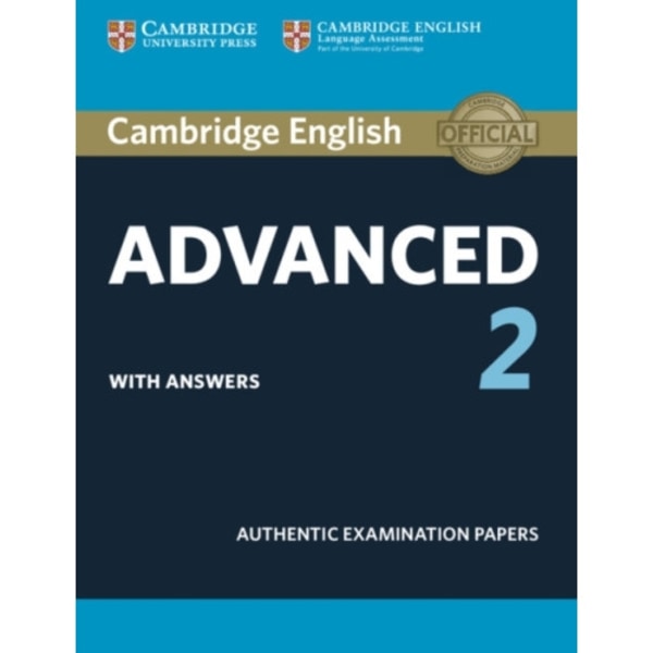 Cambridge English Advanced 2 Student's Book with answers (häftad, eng)