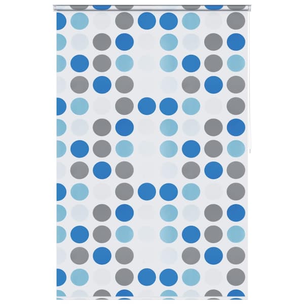 Rullgardin för dusch 140x240 cm cirkel