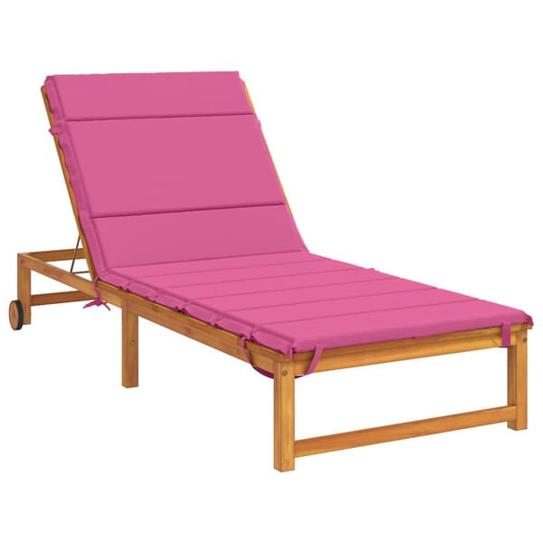 Solstol Kudde GEMERT 100% Polyester Rosa 200 x 70 x 3 cm