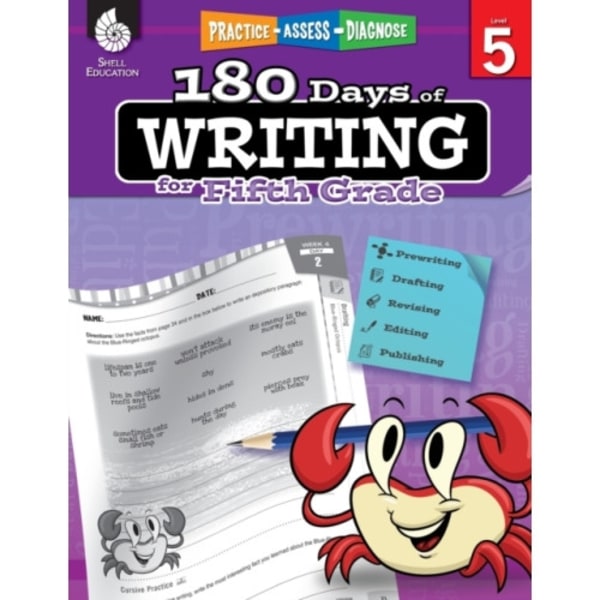 180 Days™: Writing for Fifth Grade (häftad, eng)