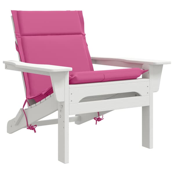 4-delade Höga Ryggstolsdynor GEMERT 4 st 100% Polyester Rosa