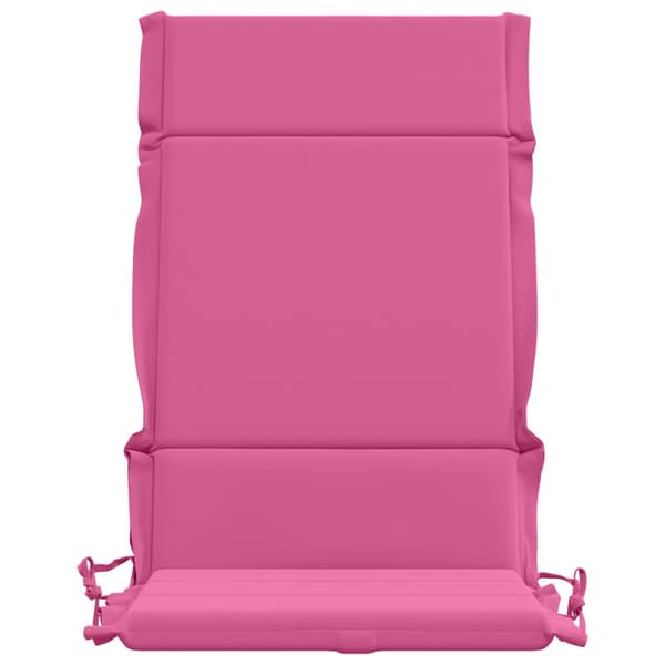 2-delade Höga Ryggstolsdynor GEMERT 2 st 100% Polyester Rosa