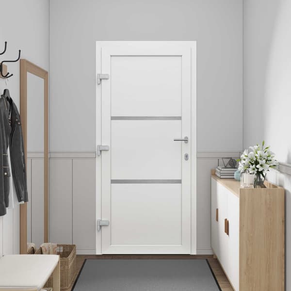 Framdörr Vit 88 x 200 cm PVC