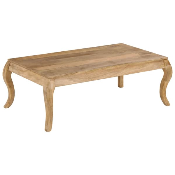 Soffbord massivt mangoträ 116x66x41 cm