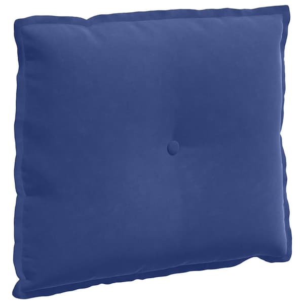 Ryggkudde Polisblå 60 x 50 cm Kordread tyg