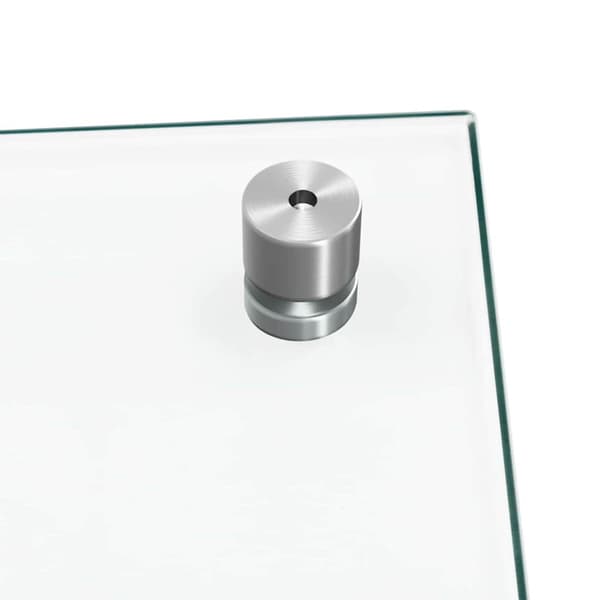 Köksskydd 2 pcs Transparent 100 x 60 cm härdat glas