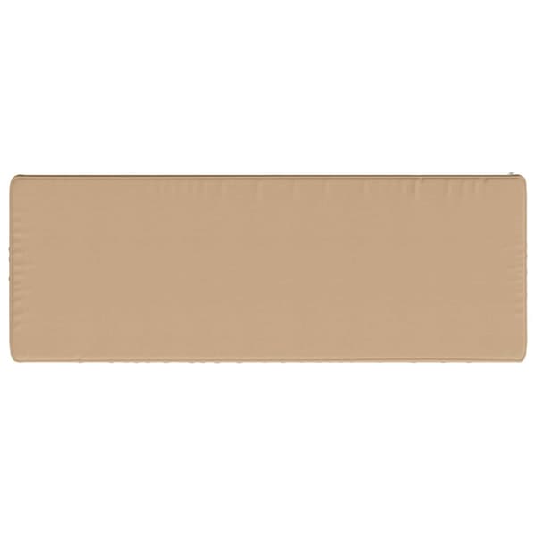 1-delad Bänk Kudde VUGHT 100% Polyester Sand 100 x 40 x 5 cm