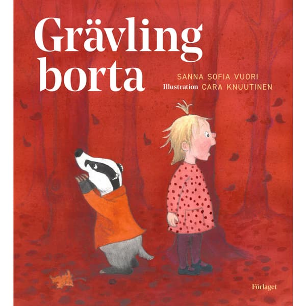 Grävling borta (bok, kartonnage)