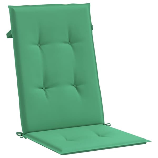 Fällbara fåtöljer med dynor, 6 st, massivt trä, teak