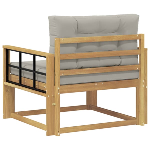 Utomhus Mellansoffa Polyester Vit