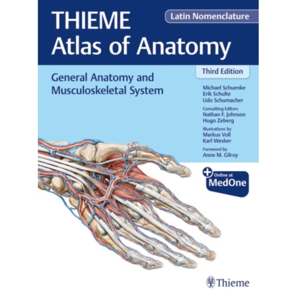 General Anatomy and Musculoskeletal System (THIEME Atlas of Anatomy), Latin Nomenclature (inbunden, eng)