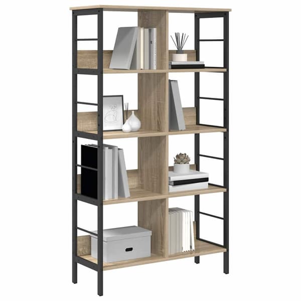 Hyllsystem Sonoma-ek 82 x 32 x 144,5 cm Konstruerat trä