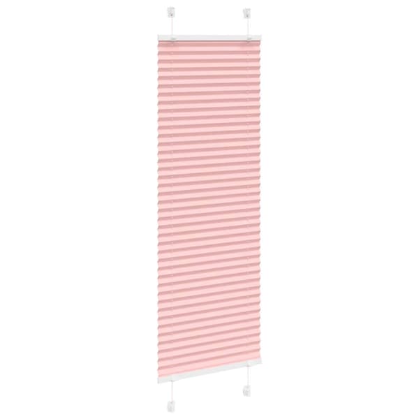 Plisserad persienn rosa 50x100cm tyg bredd 49,4cm polyester