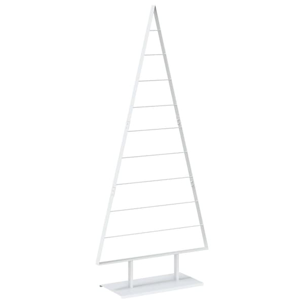 Metall julgran KUOPIO 210 cm Stål Vit