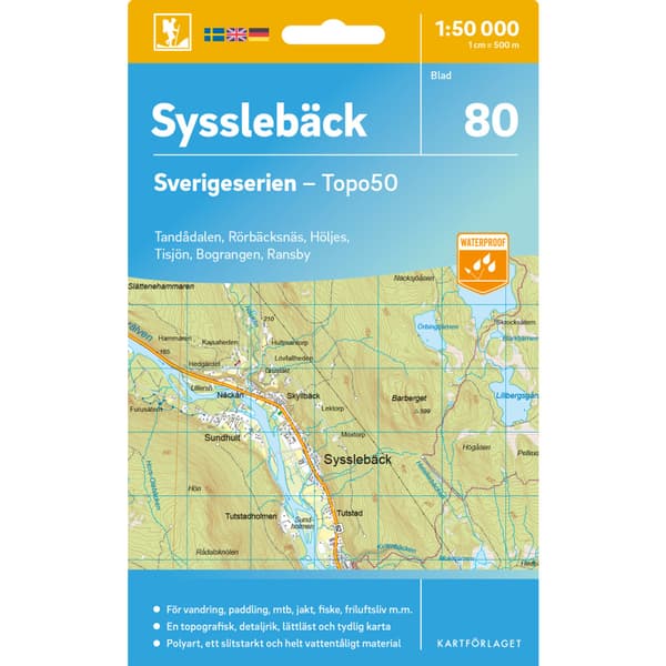 80 Sysslebäck Sverigeserien Topo50