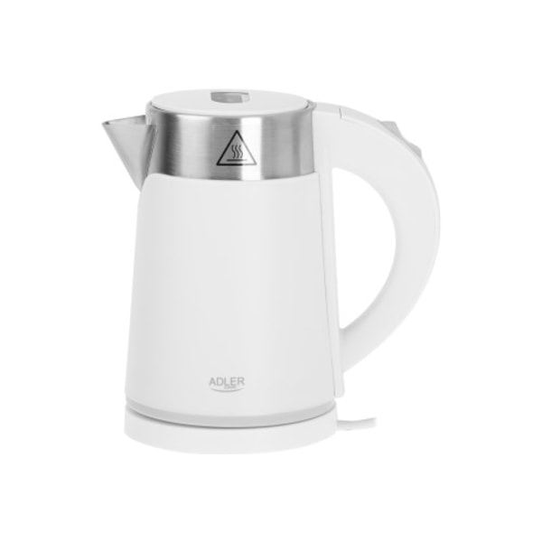 Adler AD 1372w - vattenkokare - vit