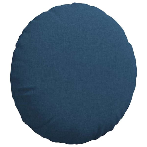 Sittkuddar 2 pcs Blå Ø60 x 21 cm tyg