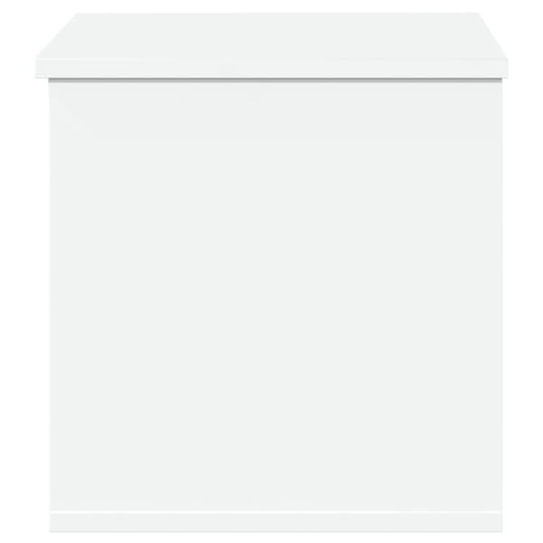 Förvaringslåda vit 60x35x35 cm konstruerat trä