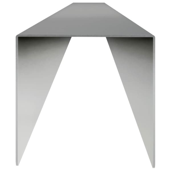Topprofil för rabattkant 10 st 100 x 5 x 5 cm Galvaniserat stål