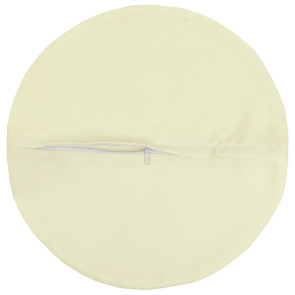 Kudde med kudde HEERLEN 2 st Gräddvit Polyester