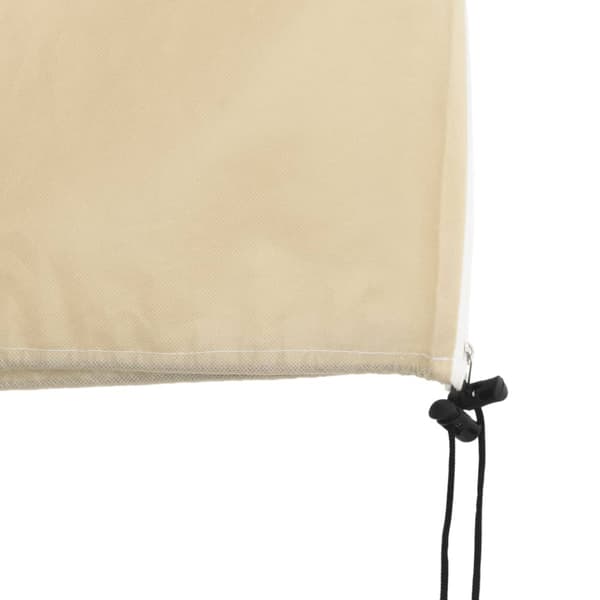 Fiberdukar med blixtlås 2 st 70 g/m² 3,14x2,5 m