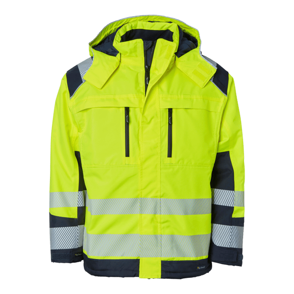 120 Jacket Fluorescent yellow/navy Unisex