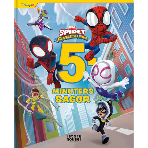 5-minuters godnattsagor Spidey (bok, kartonnage)