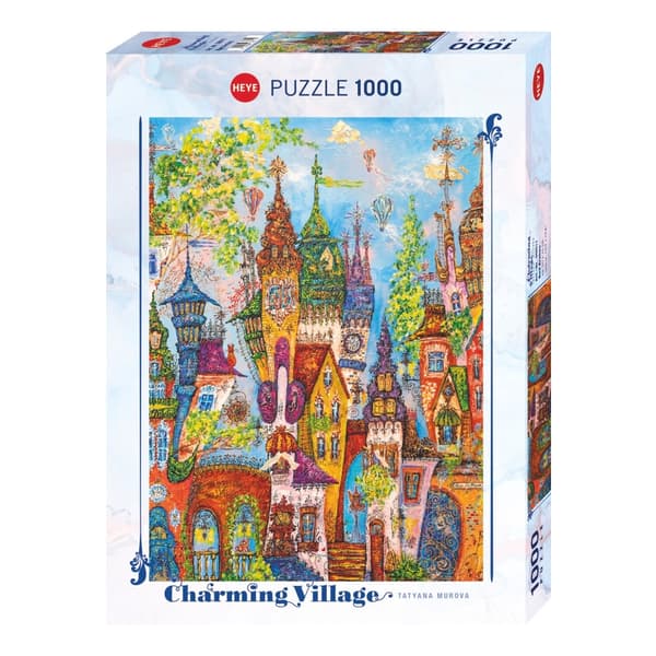 Charming Village, Red Arches, Pussel 1000 bitar, Heye