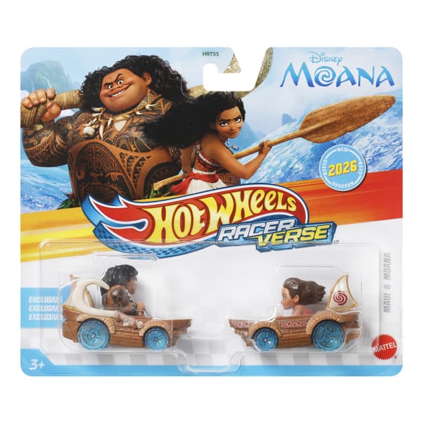 Hot W. RacerVerse Die-cast 1:64 2-pack Sort.