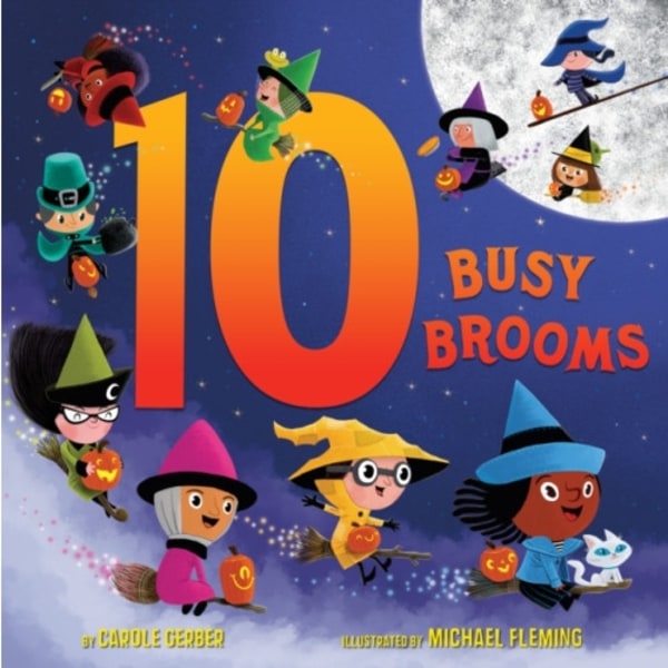 10 Busy Brooms (inbunden, eng)