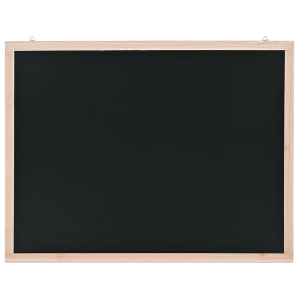 Väggmonterad griffeltavla cedarträ 60x80 cm