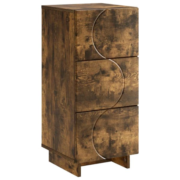 Sideboard Rökt ek 33,5 x 34,5 x 75 cm Konstruerat trä