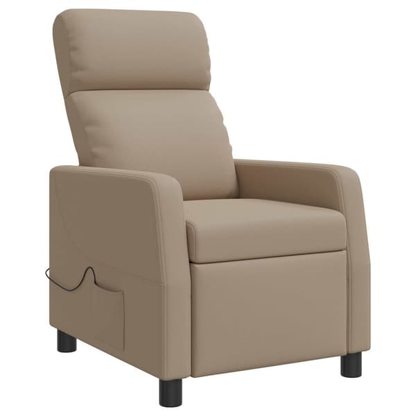 Massagefåtölj Cappuccino Konstläder