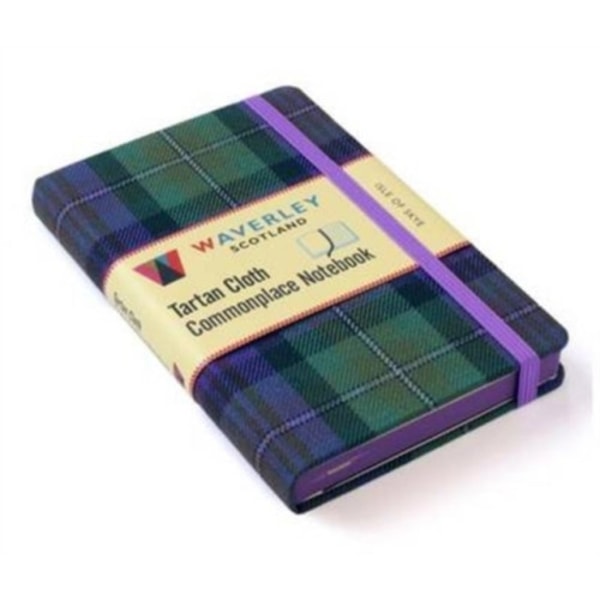 Waverley (M): Isle of Skye Tartan Cloth Commonplace Notebook (inbunden, eng)