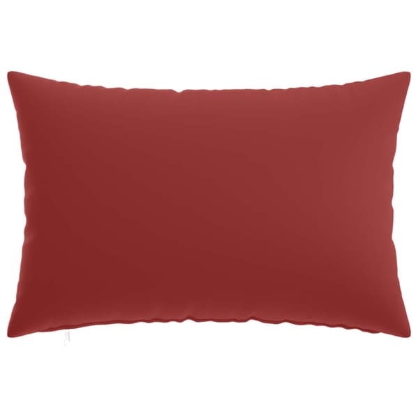 Kuddöverdrag 2 st HEERLEN Vinröd 50 x 75 cm Polyester