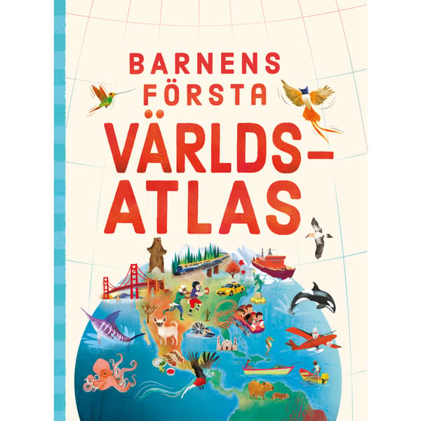 Barnens första världsatlas (inbunden)