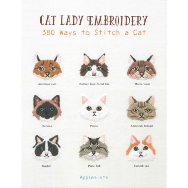 Cat Lady Embroidery (häftad, eng)