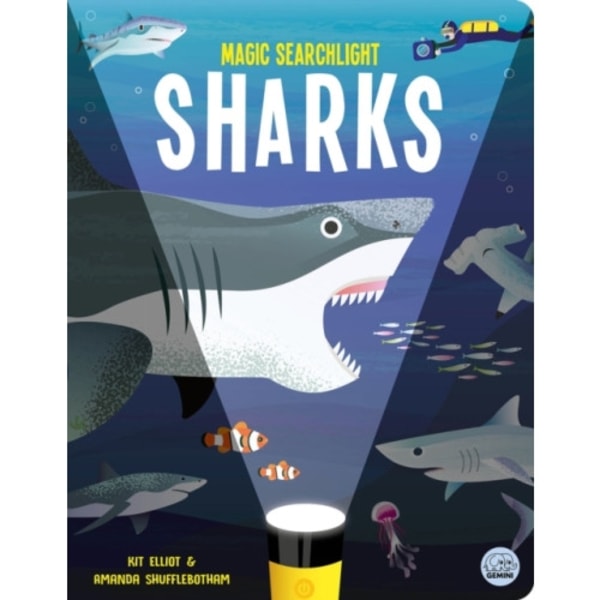 Magic Searchlight - Sharks (inbunden, eng)