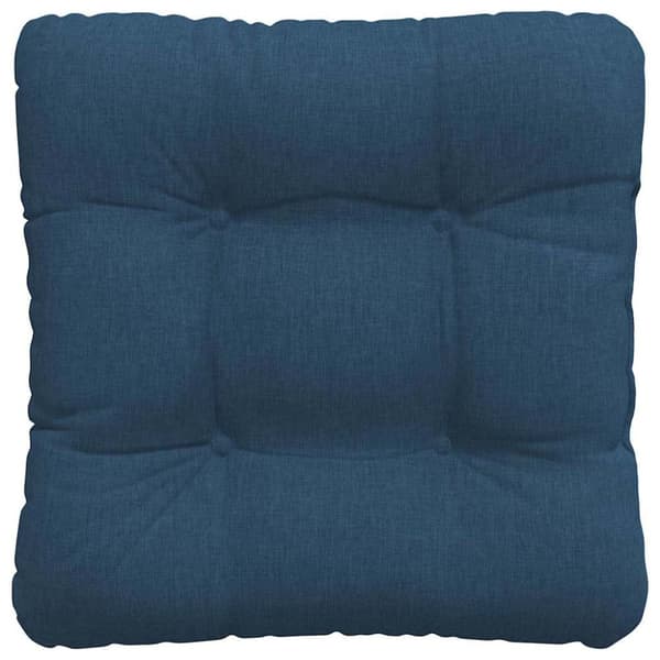 Sittkuddar 4 pcs Blå 40 x 40 x 12 cm tyg