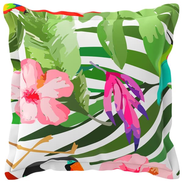 Kuddöverdrag 6 st HOUTEN Svart 30 x 30 cm Polyester