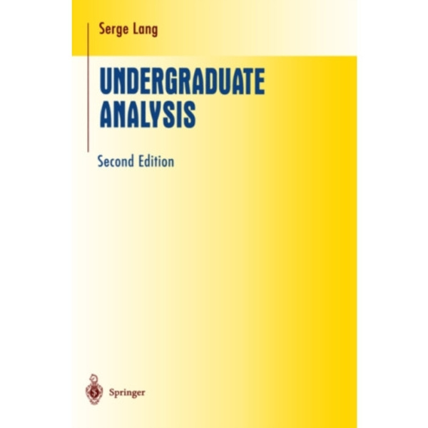 Undergraduate Analysis (inbunden, eng)