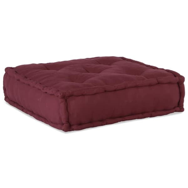 Modulär soffa rödbrun 70x70x36 tyg
